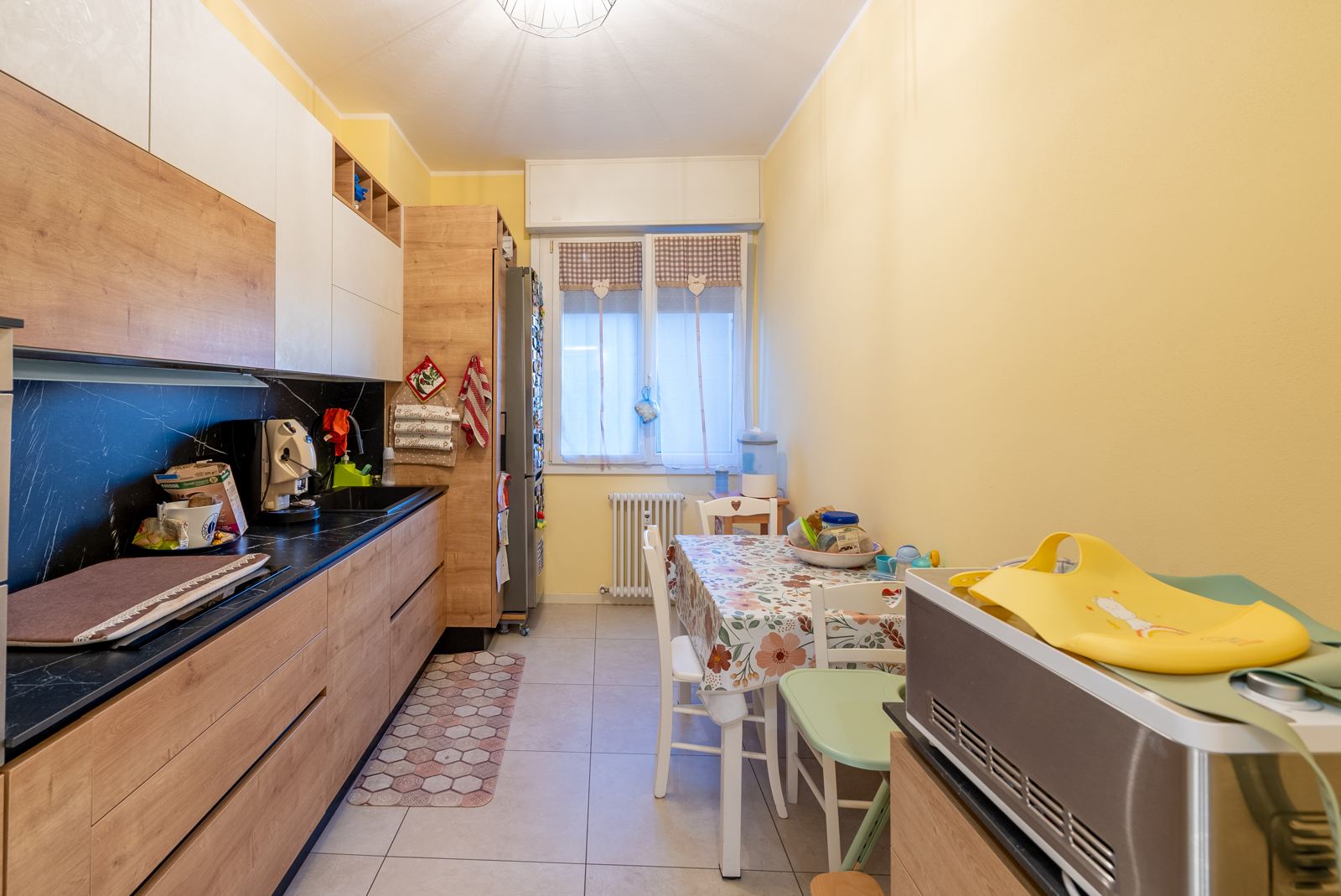 Cucina abitabile ristrutturata